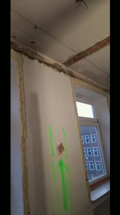 Wanddurchbrüche und Rückbau von Innenwänden im Bestandsgebäude
